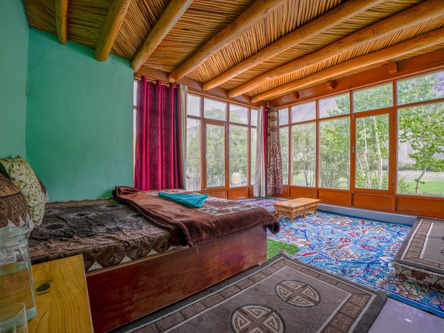 Room at Angdoo Homestay, a homestay in Chumathang, Changthang, Ladakh