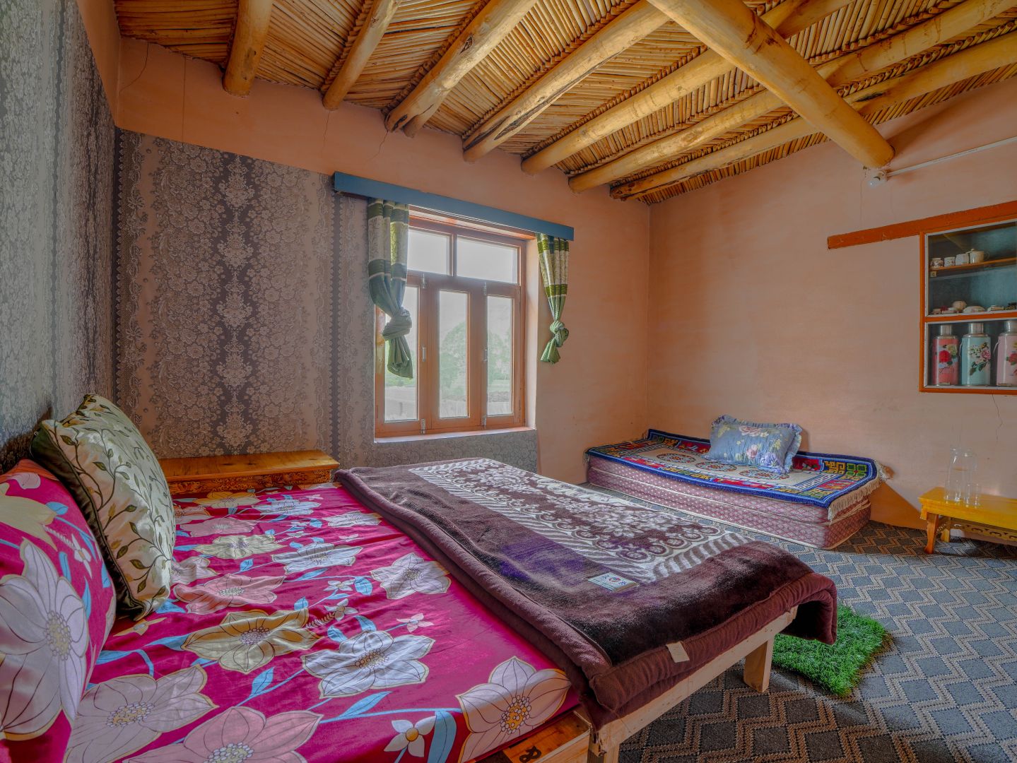 Interior of Angdoo Homestay homestay, Chumathang, Changthang, Ladakh