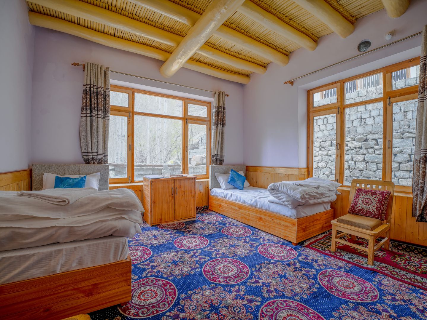Room at Ltaket Pa Homestay, a homestay in Achinathang, Sham, Ladakh