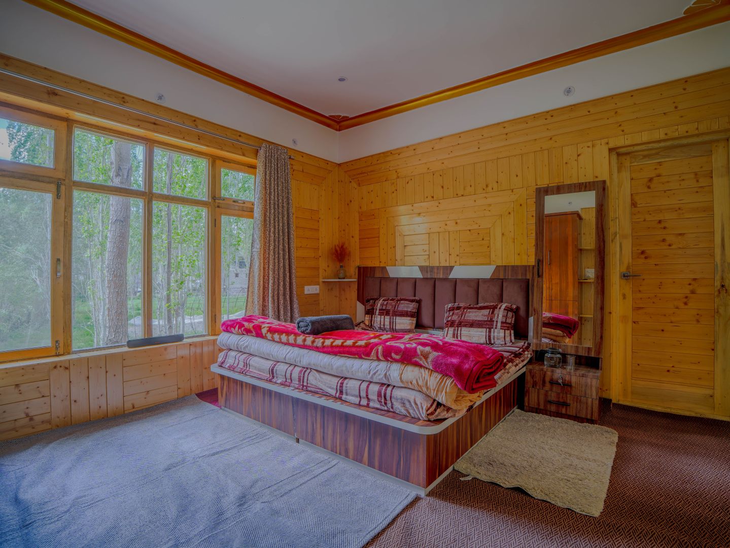 Room at Namru Homestay, a homestay in Chamshen, Nubra, Ladakh