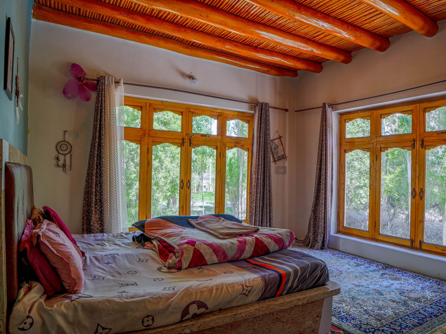 Room at Apricot Homestay, a homestay in Chamshen, Nubra, Ladakh