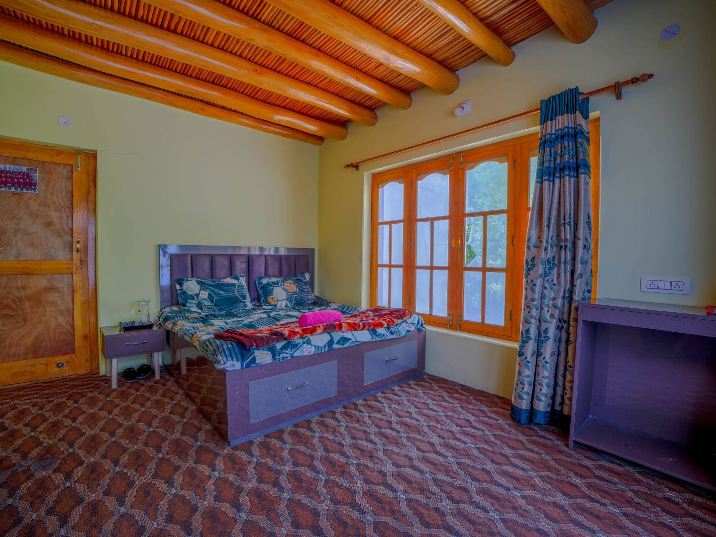 Room at SkitSal Homestay, a homestay in Chamshen, Nubra, Ladakh