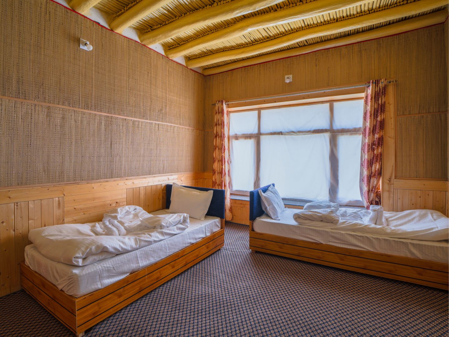 Interior of Lharjey Homesaty homestay, Khardong, Changthang, Ladakh