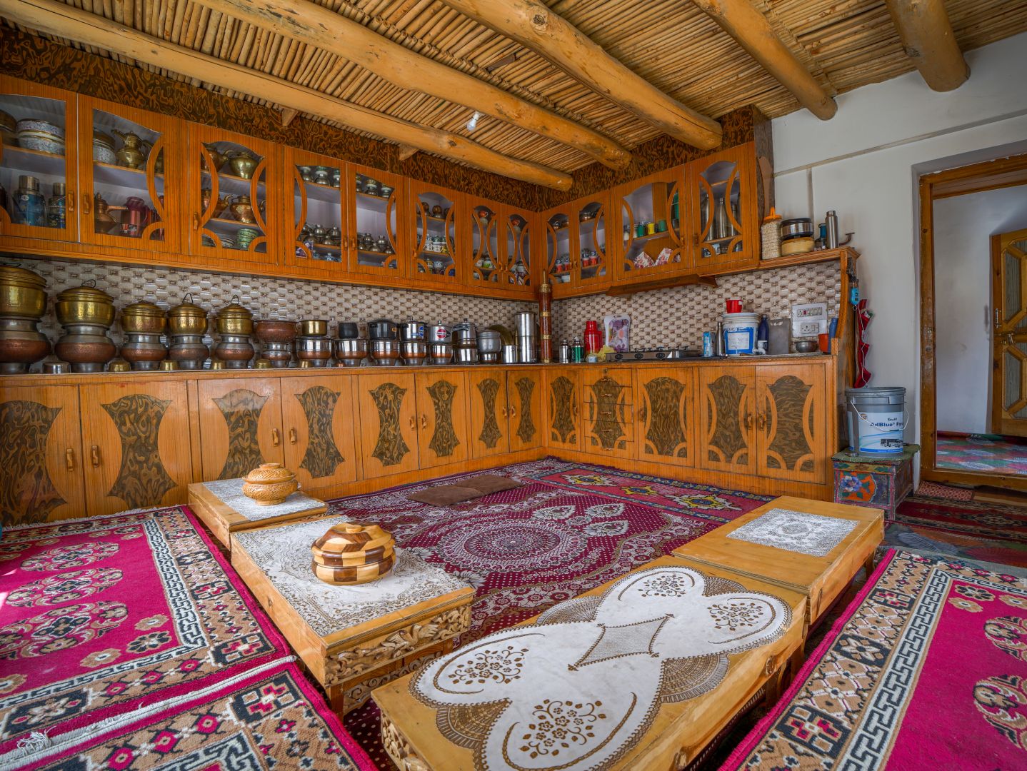 Interior of Selok Khando homestay, Khardong, Changthang, Ladakh