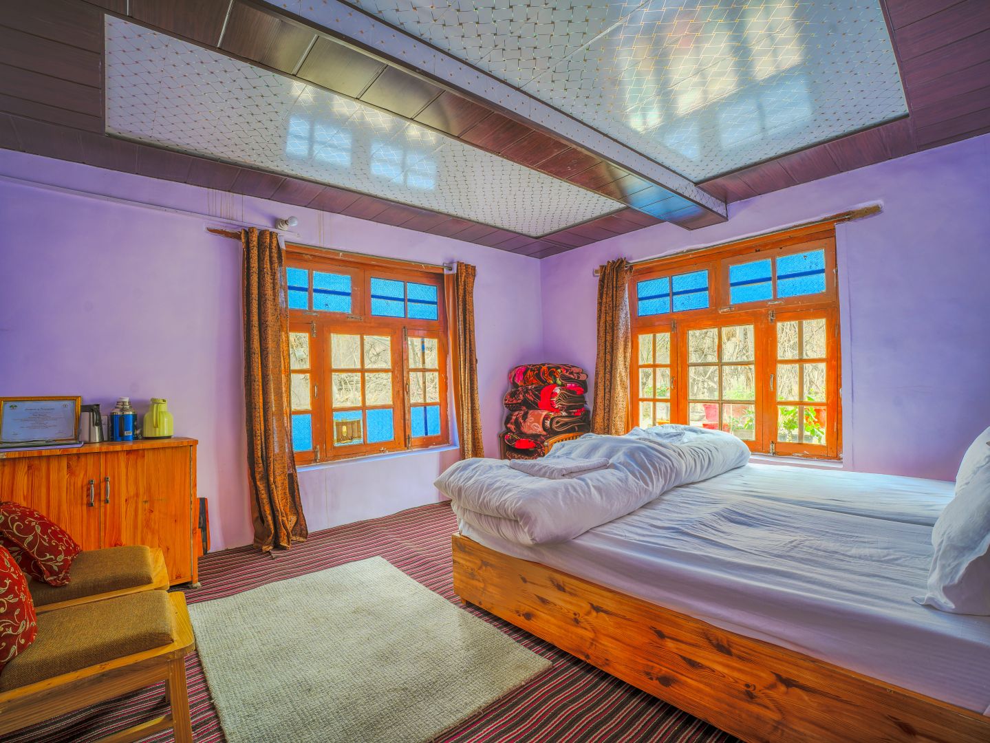 Room at Sukay Homestay, a homestay in Achinathang, Sham, Ladakh