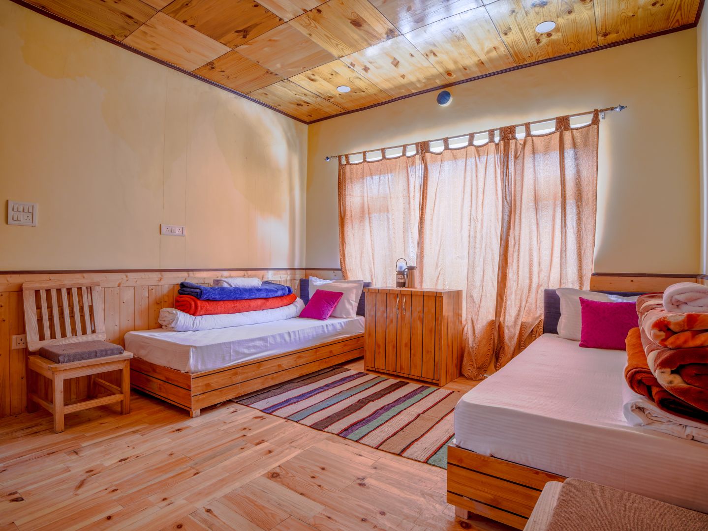Room at The Ri Homesaty, a homestay in Khardong, Changthang, Ladakh