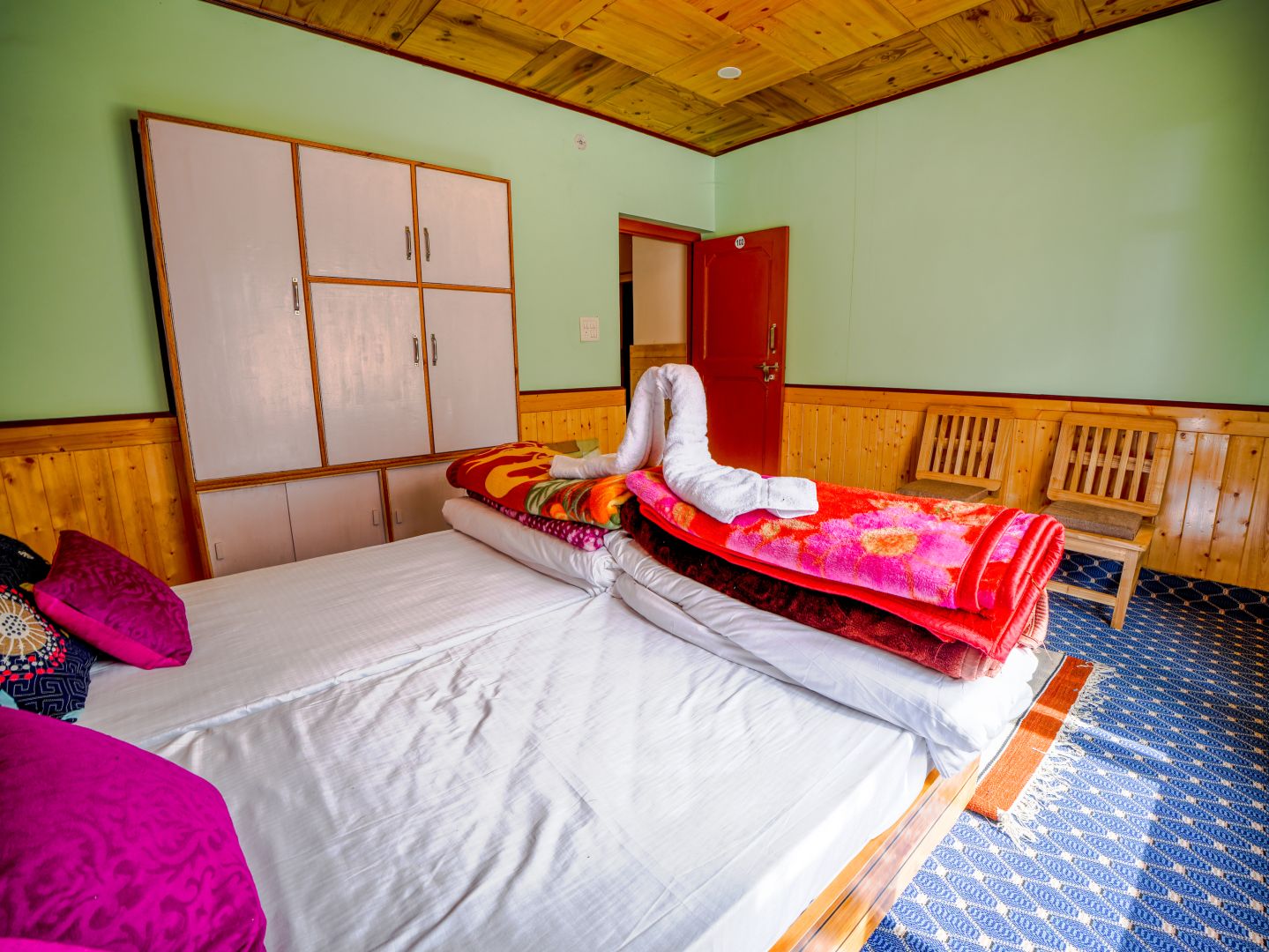 Interior of The Ri Homesaty homestay, Khardong, Changthang, Ladakh