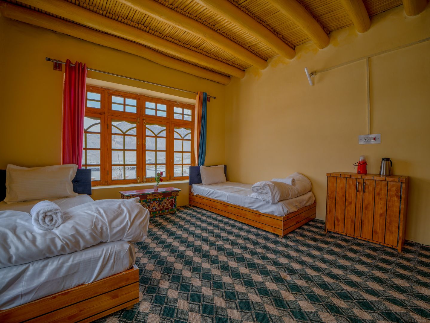 Room at Karpon Kangbu, a homestay in Khardong, Changthang, Ladakh