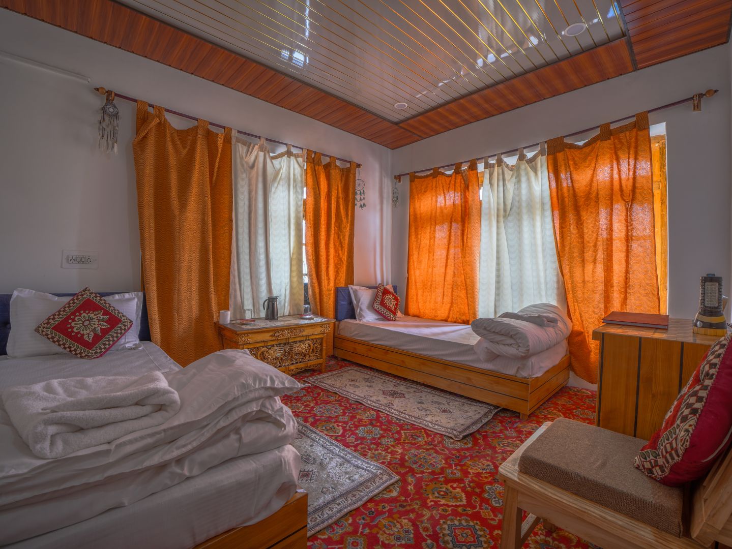 Room at Dorzam Homestay, a homestay in Khardong, Changthang, Ladakh