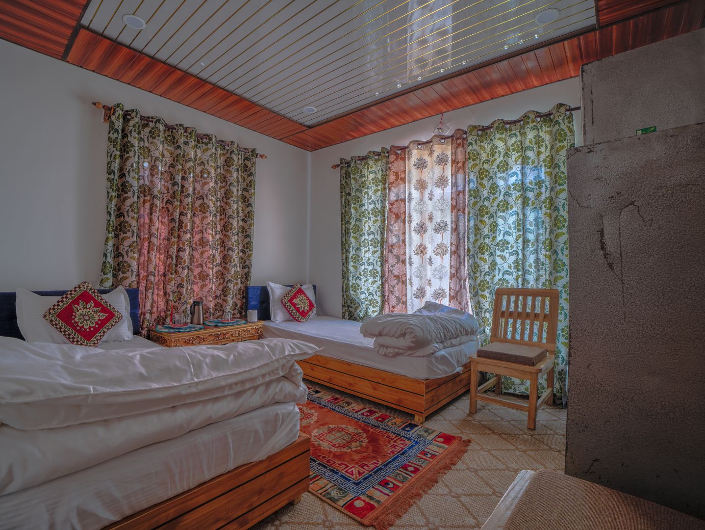 Interior of Dorzam Homestay homestay, Khardong, Changthang, Ladakh