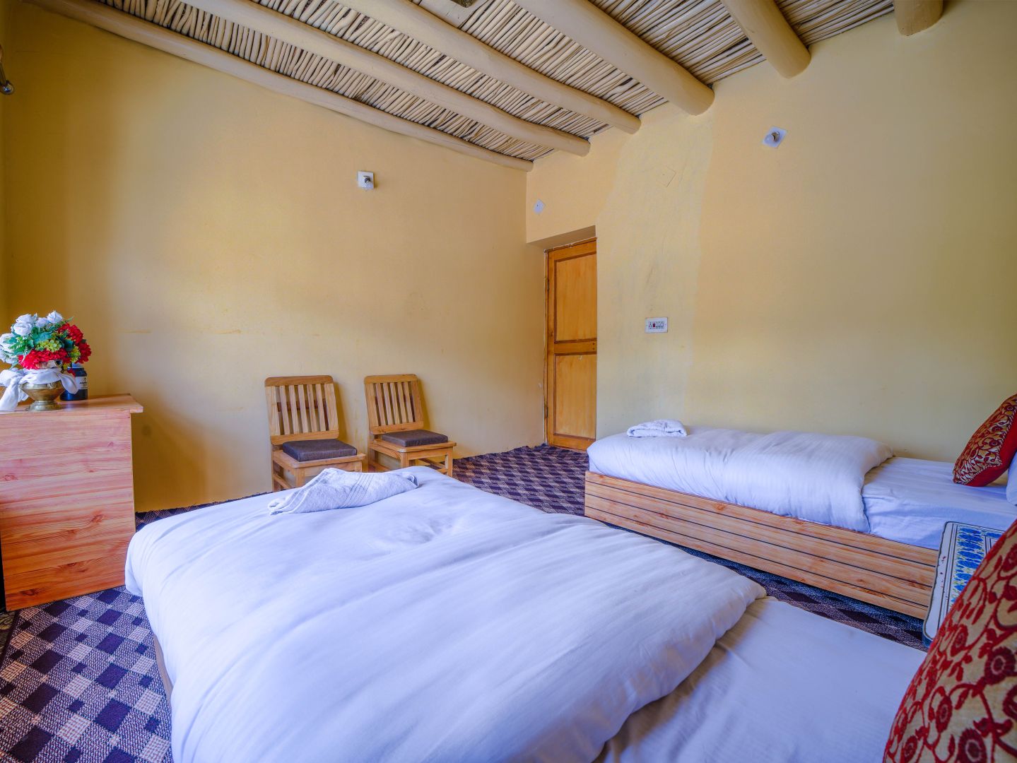 Interior of Dhayangs Homestay homestay, Skampuk, Nubra, Ladakh