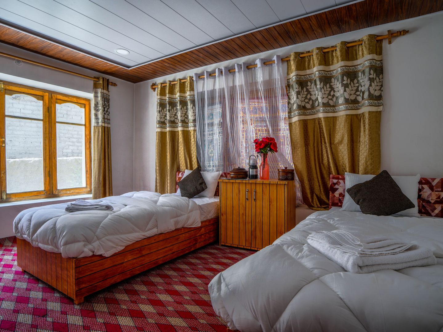 Room at Latho Homestay, a homestay in Skampuk, Nubra, Ladakh
