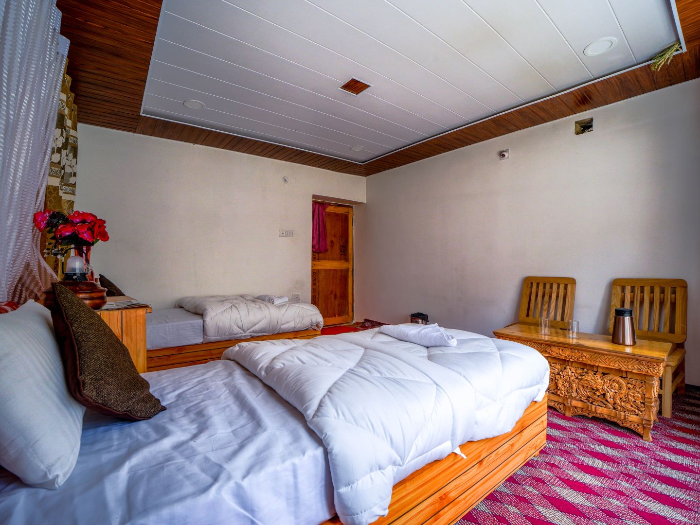 View from Latho Homestay homestay in Skampuk, Nubra, Ladakh