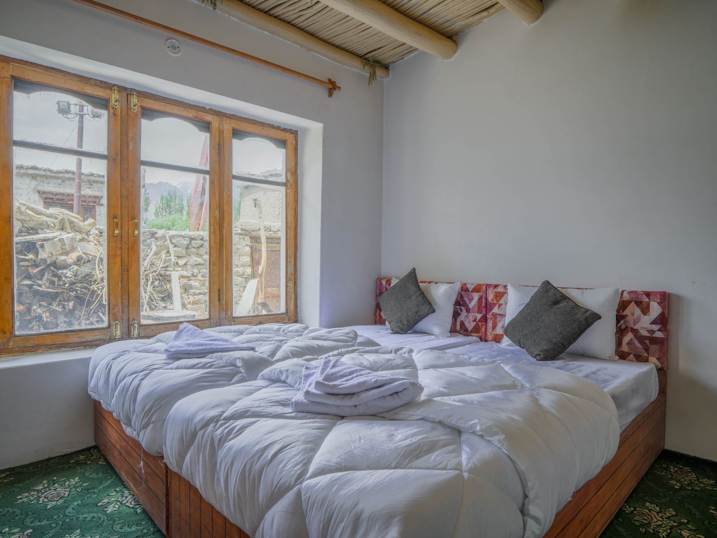 Interior of Latho Homestay homestay, Skampuk, Nubra, Ladakh