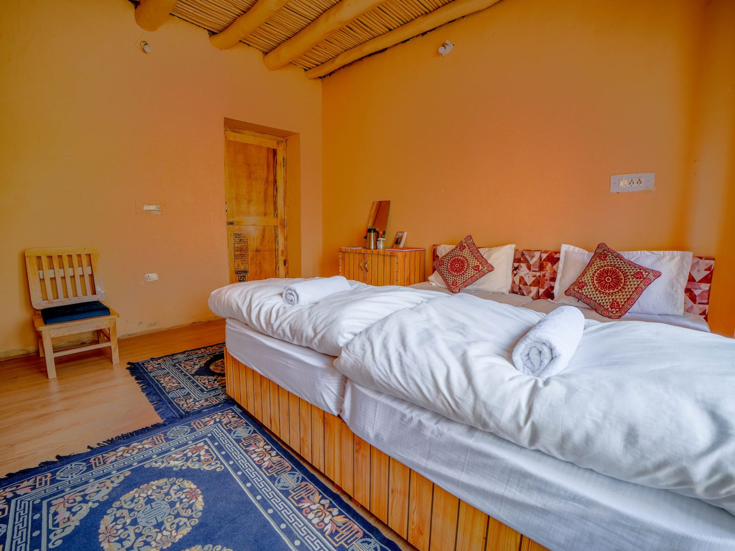 Room at Norbu Homestay, a homestay in Skampuk, Nubra, Ladakh