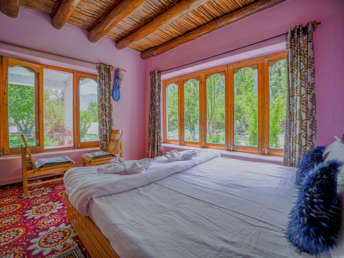 View from Shacho Homestay homestay in Skampuk, Nubra, Ladakh