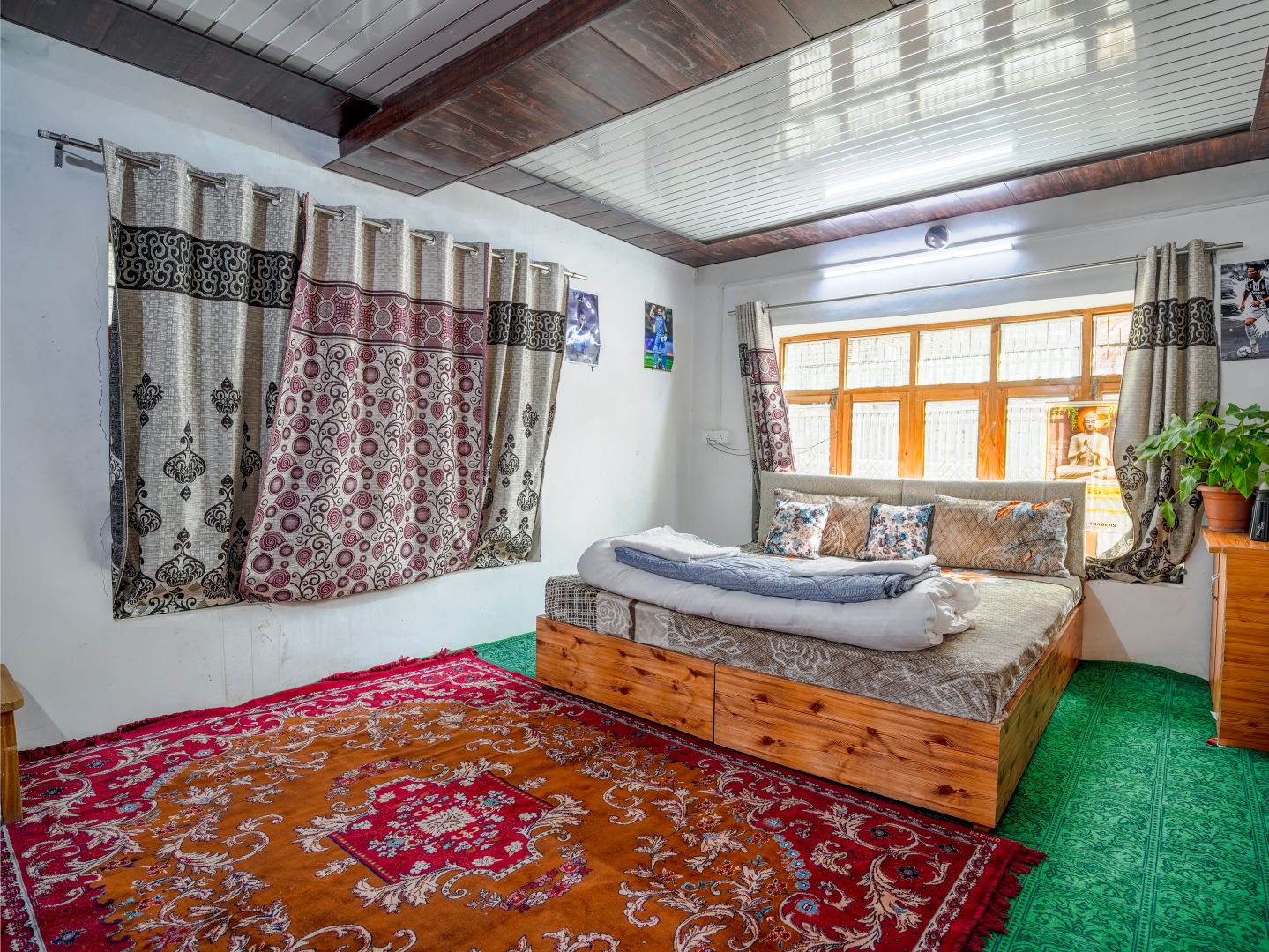 Room at Kunsal Homestay, a homestay in Achinathang, Sham, Ladakh