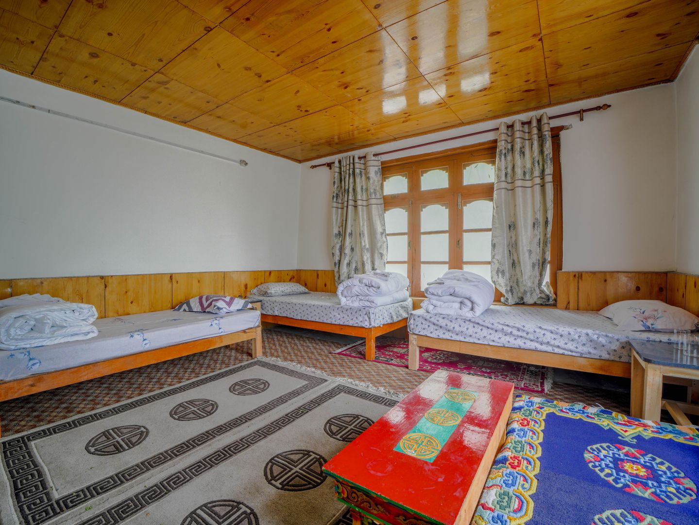 View from Himalayan homestay in Taksha, Nubra, Ladakh