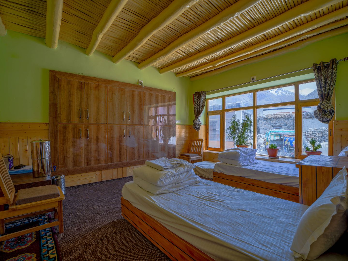 Room at Angdu Homestay, a homestay in Khardong, Changthang, Ladakh