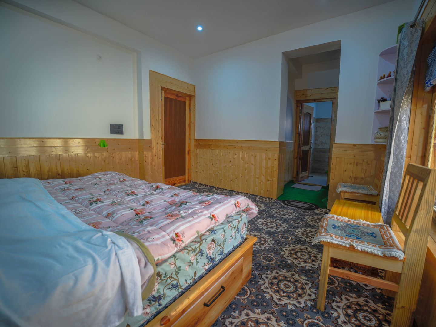 Room at Dumchung Homestay, a homestay in Likir, Sham, Ladakh