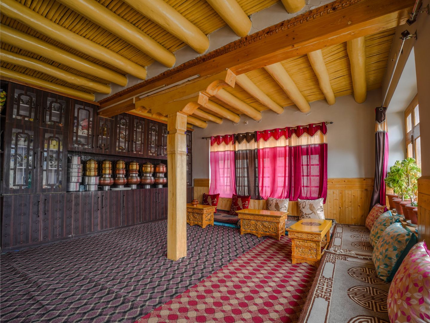 Interior of Kunzes Lulu Homestay homestay, Likir, Sham, Ladakh