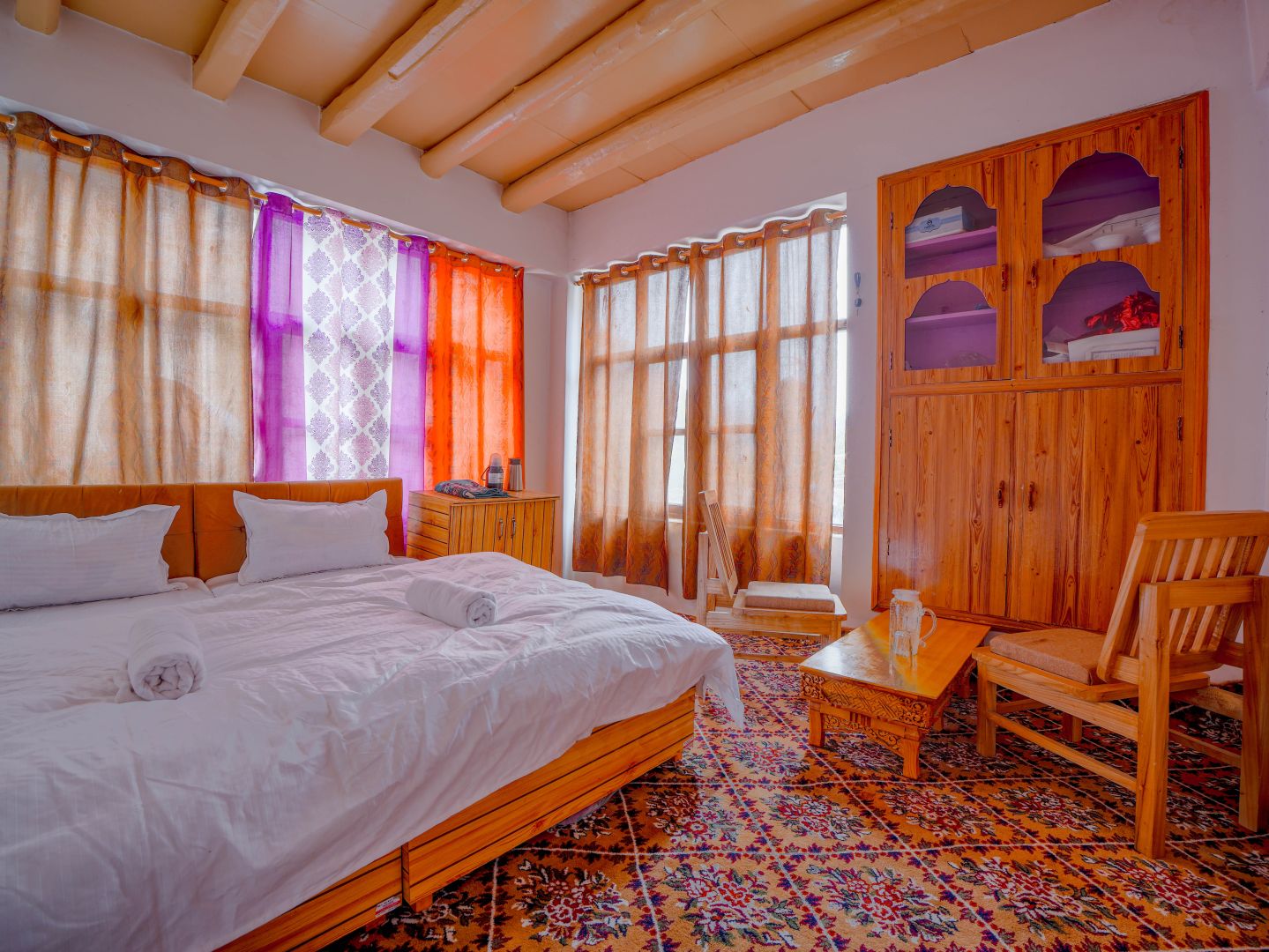 Room at Malik Homestay, a homestay in Turtuk, Nubra, Ladakh