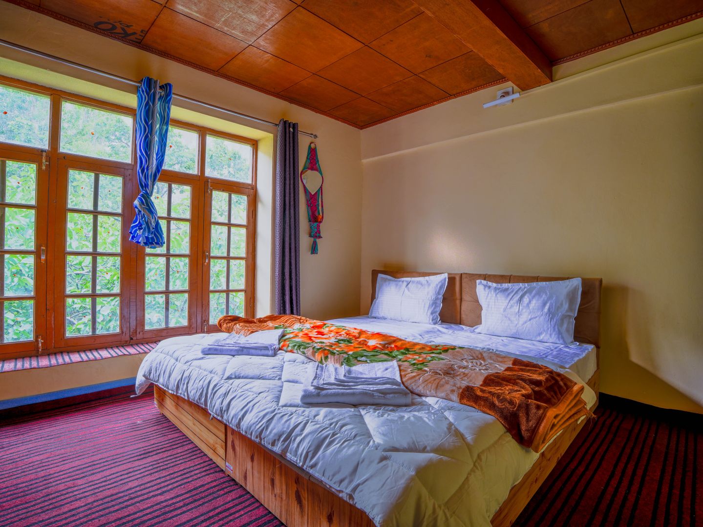 Room at Hillside Homestay, a homestay in Chulungkha, Nubra, Ladakh