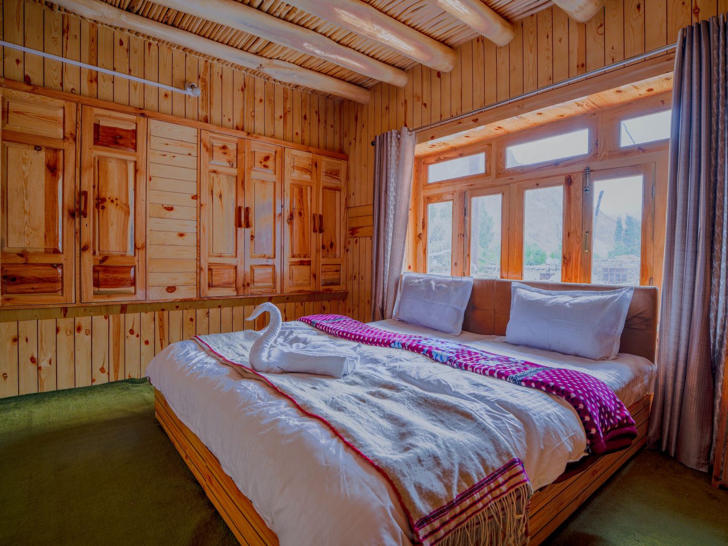 Interior of Mansha Homestay homestay, Chulungkha, Nubra, Ladakh