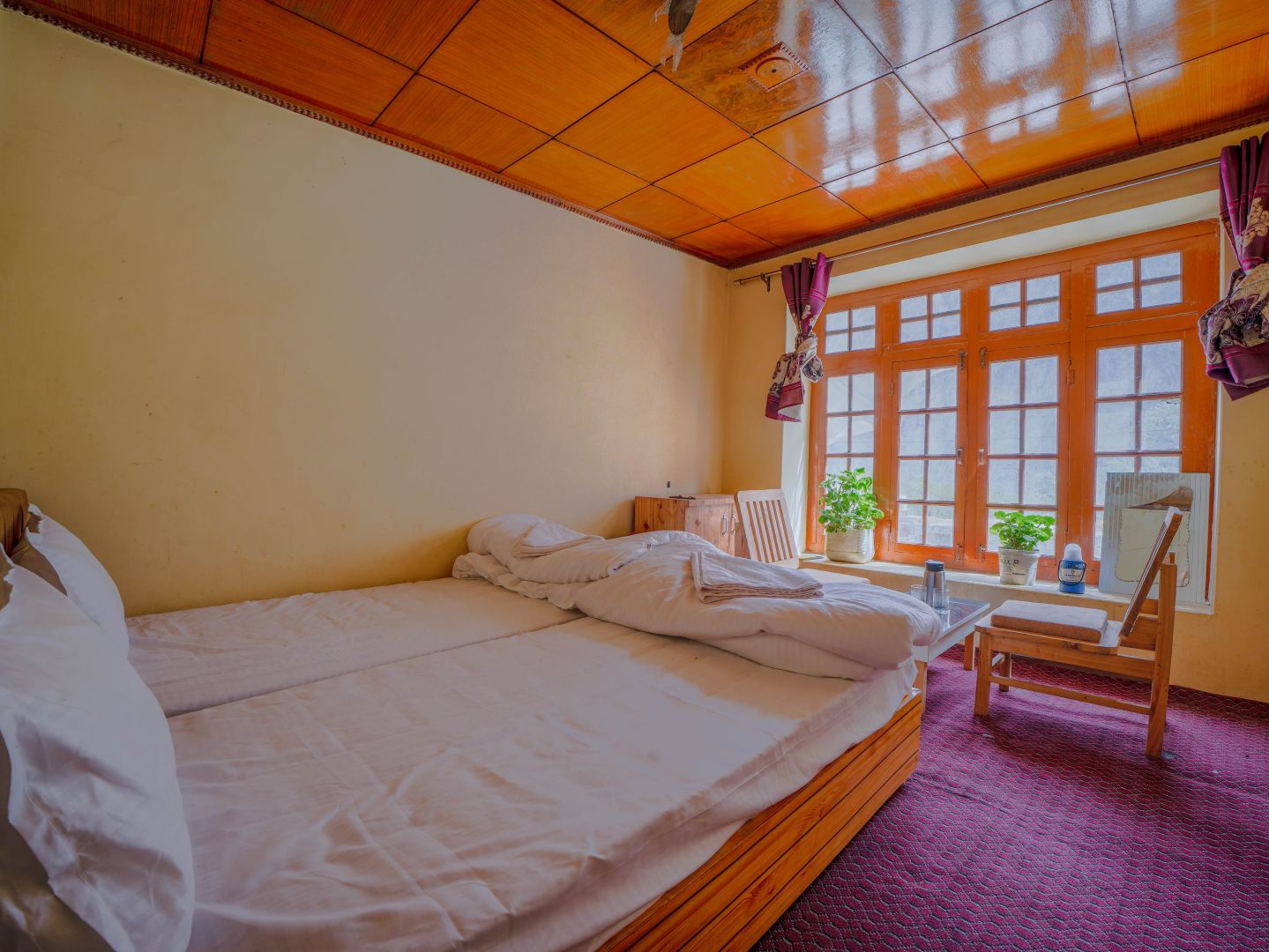 Room at Qurbati Heritage, a homestay in Chulungkha, Nubra, Ladakh