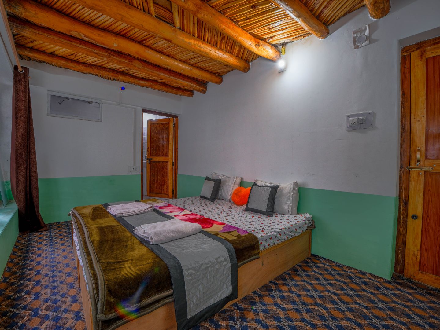 Room at Summer & Winter Homestay, a homestay in Turtuk, Nubra, Ladakh
