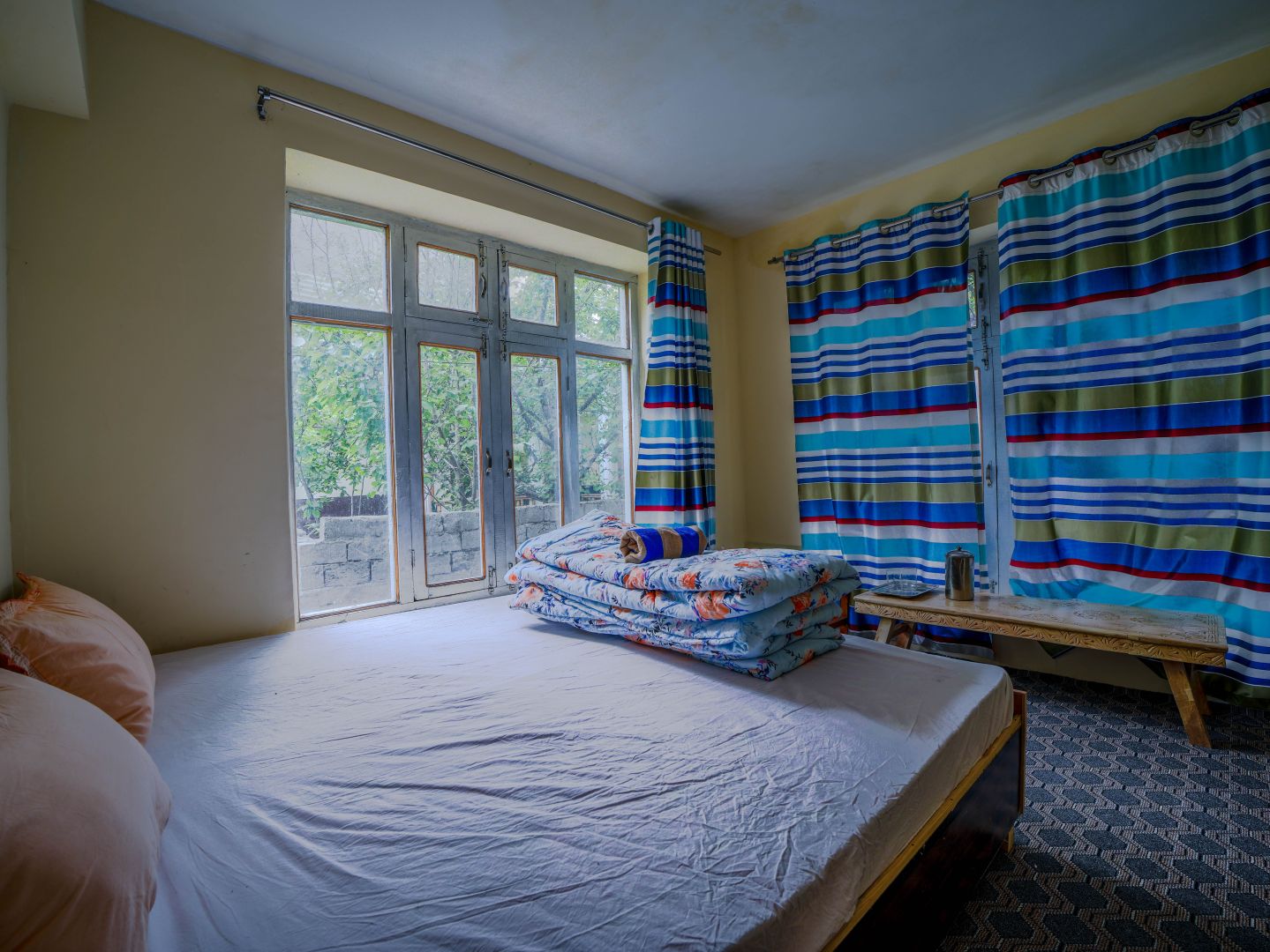 Room at Shayok View Homestay, a homestay in Turtuk, Nubra, Ladakh