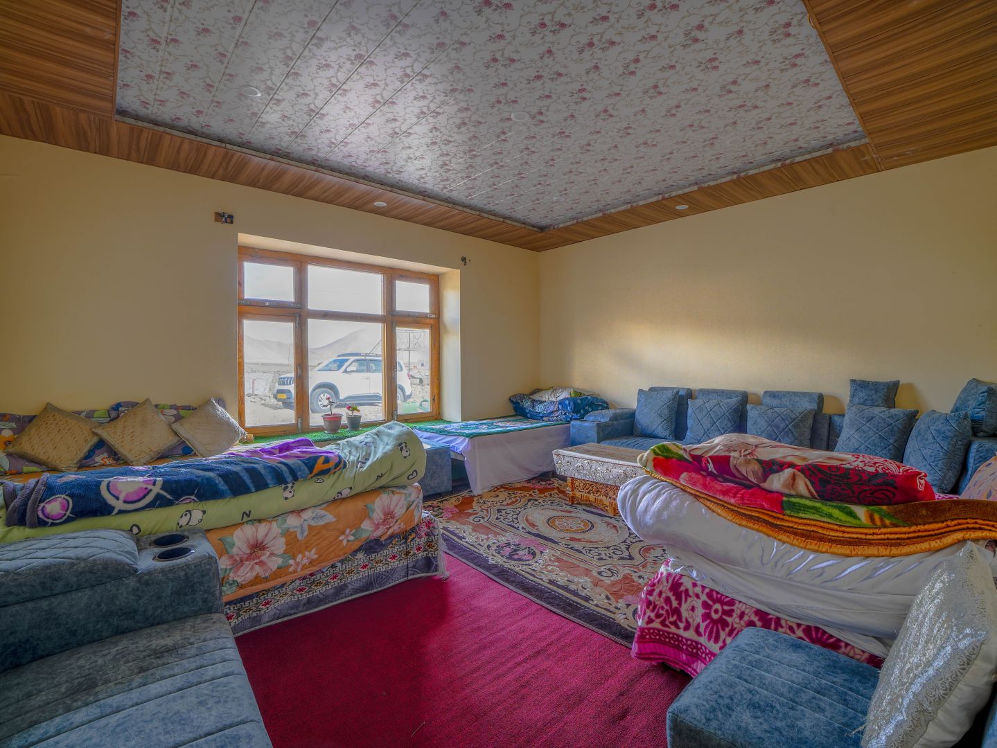 Room at Karma Tonjee Homestay, a homestay in Nyoma, Changthang, Ladakh
