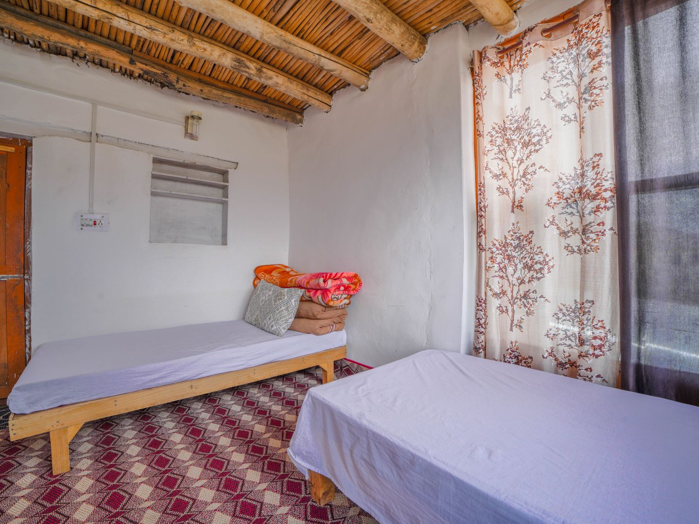 Room at Yangchan Dolma Homestay, a homestay in Nyoma, Changthang, Ladakh