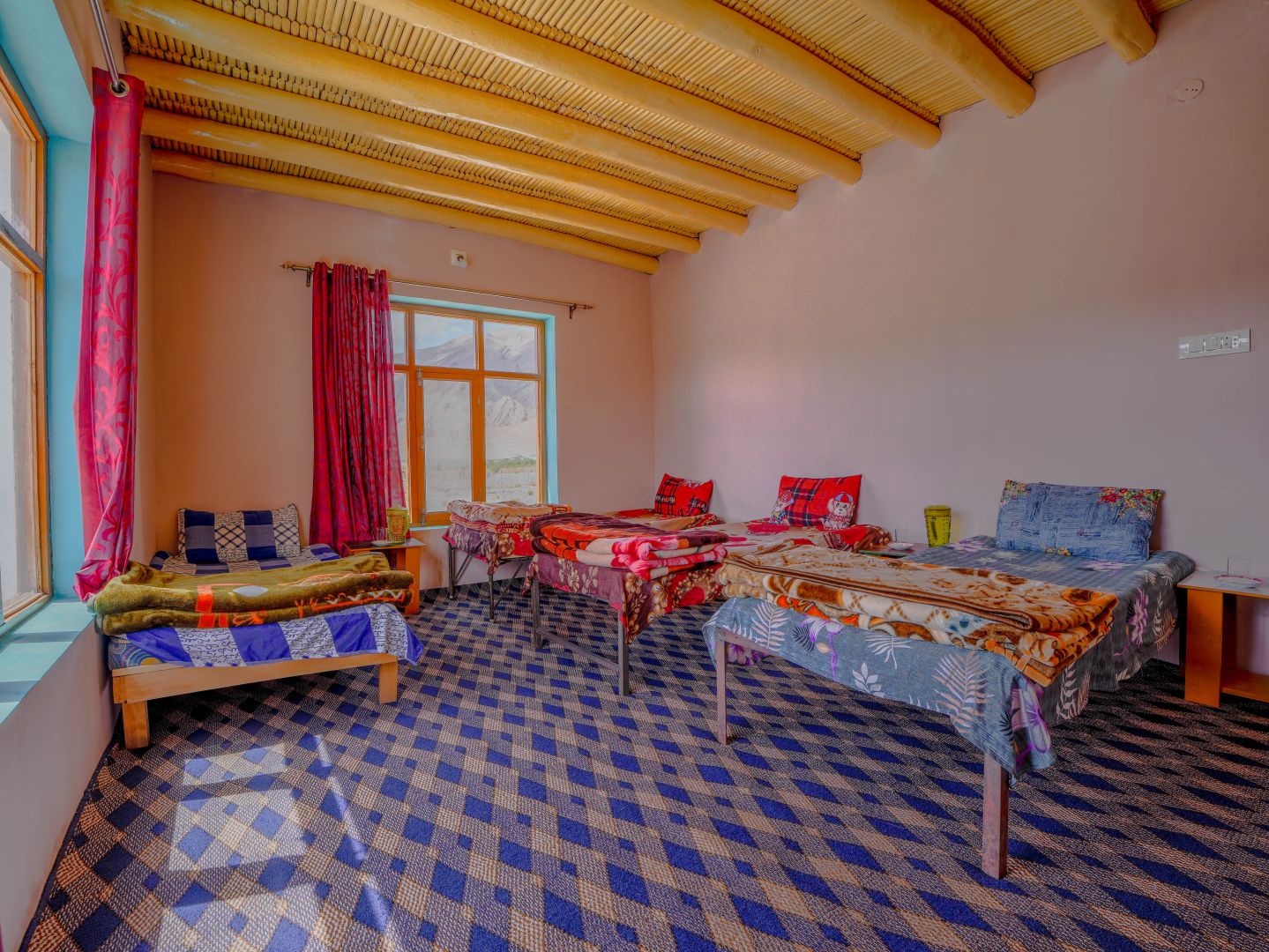 Room at Padma Homestay, a homestay in Nyoma, Changthang, Ladakh