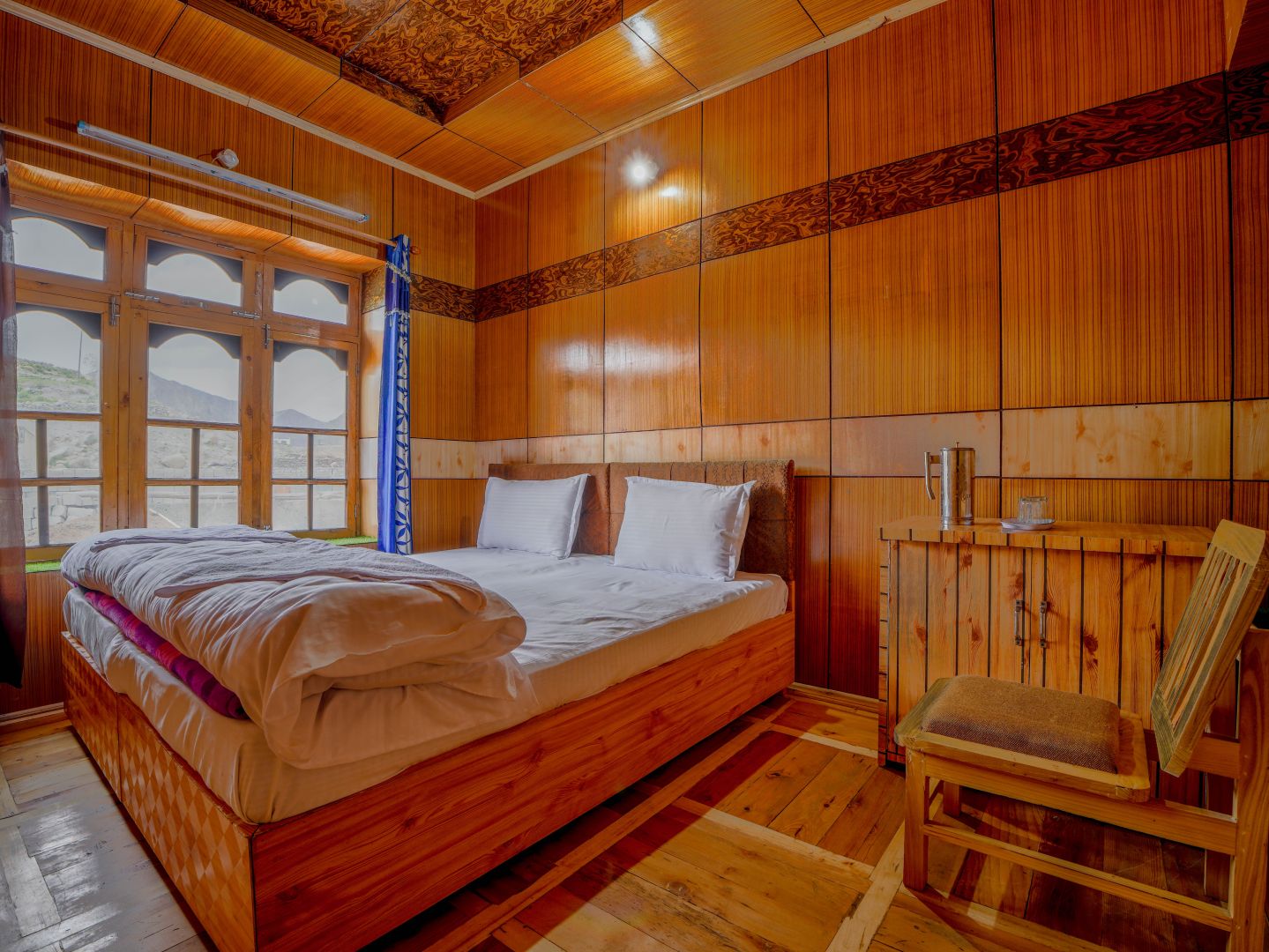 Room at Norkhang Homestay, a homestay in Gya, Leh, Ladakh