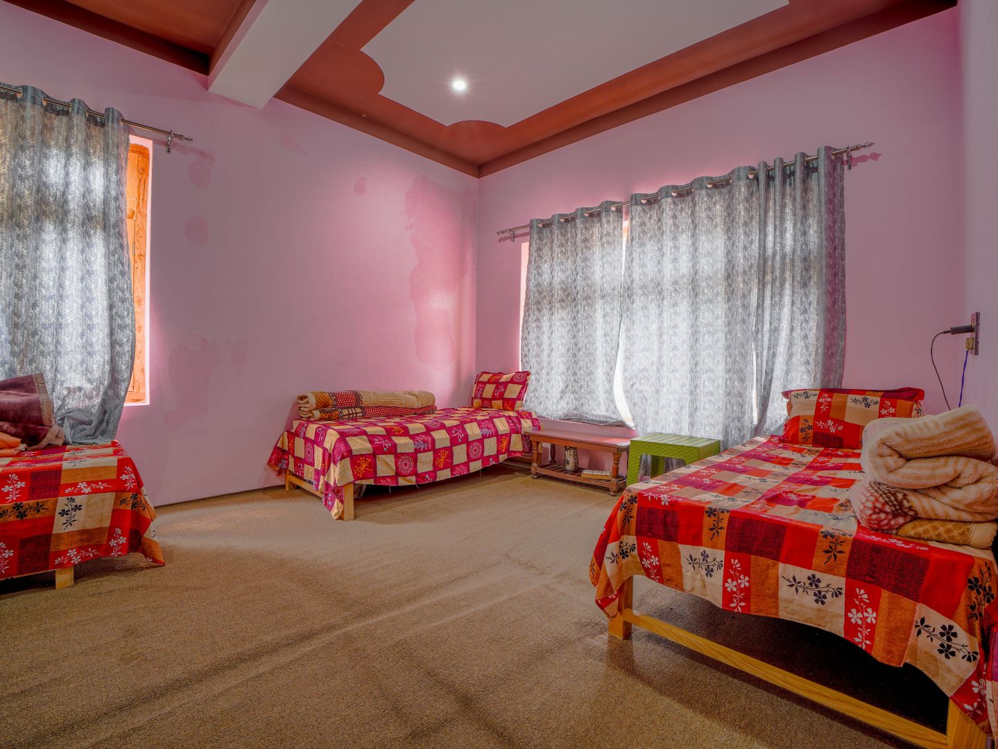 Interior of Nima Homestay homestay, Chumathang, Changthang, Ladakh